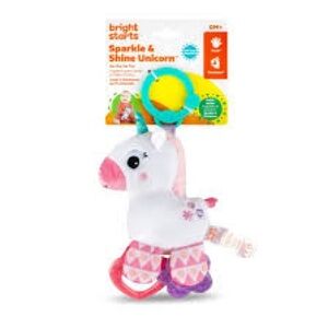“4 for‎ $20 Mix&Match” Bright Starts Sparkle & Shine Unicorn On-the-Go Baby Toy